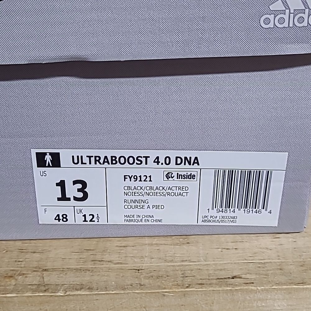 Ultraboost 4.0 DNA Triple Black Mens Running Shoe Sneaker FY9121 - Picture 10 of 14